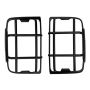 Tail Light Trims Compatible With Gwm Tank 300 - Matt Black - Set