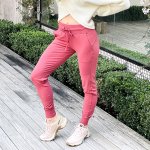Fitted Joggers Crimson Red - Crimson Red L