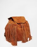 MINI Suede Fringed