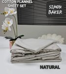 Brushed Cotton Flannel Winter Sheet Sets