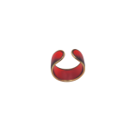 Cherry Bomb Acrylic Ring - 56 Red Transparent