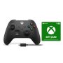 Xbox Wireless Controller Carbon Black With Usb-c Cable + R150 Voucher - Braintree Shop