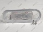 Universal Lamp 2LED Clear 84X30MM 12V