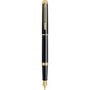 Waterman Hemisphere GT Medium Fountain Pen Black And Gold