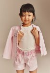 Loose Fit Denim Shorts - Pink