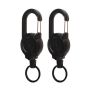 Retractable Keychain 2PCS Anti-theft Pull Rope Key Holder