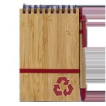 Bamboo Notebook With Pen