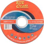 Tork Craft 115X1.0X22.2MM Steel&stainless Steel Cut ABR115S-2