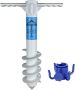 5 Spiral Screw Heavy-duty Beach Umbrella Sand Anchor