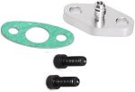 Oil Feed Fitting T3 T4 Oil Feed Fitting 2 Bolt Restrictor Fitting T3T4