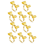 10 Pcs Bow Napkin Rings Gold Bowknot Napkin Rings Napkin Rings Metal