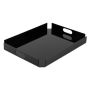 Luxury Black Acrylic Serving Tray