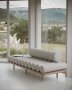 Roller Ottoman Bench Custom Made - Leather