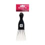 Basics Comb Afro Fist Handle Black 6X18CM