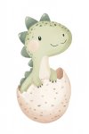 Baby Dino - Wall Art Print - A1