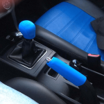 Silicone Shift & Handbrake Cover Set For Manual Cars - Durable Easy-install Gear Lever Sleeves With Colorful Options