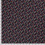 Borken Crepe Ditsy Navy 19096-008