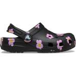Classic Flower Clog Toddlers Age 1-5 - Black C10
