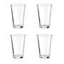 4 Pack - 350ML Flared Drinking Glass - Transparent