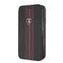 Ferrari - Pu Leather Flip Case Iphone Xr Black