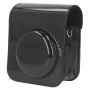 Black Leather Case For Instax MINI 12
