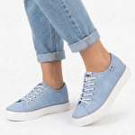 Tomy Alia Sneaker - Pale Blue - 8