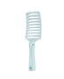 3-PIECE Sky Blue Hair Bun Maker And Styling Brush Set