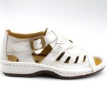 Omega OMOM033 Mens Sandals White