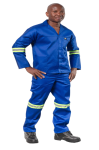 Vulcan Overall Ref Std 2PCE R blu 32 Ches 28 Waist