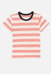 PoP Candy Striped Tee-red & White