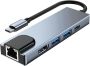 5-IN-1 Usb-c Hub With 100W Pd 4K HDMI USB Ports & Ethernet