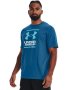 Men's Ua Gl Foundation Short Sleeve T-Shirt - Cruise Blue / Sm