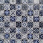 Porcelain Moroccan Mosaic Tile Chefchaouen 30 X 30CM