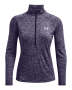 Women's Ua Tech Twist Zip - Purple Switch / XXL