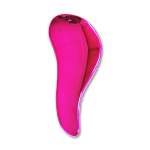 S-shaped Big Detangler in Metallic Pink