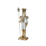 Goldair Gold And White Soldier 46X53X178CM