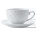 White Basics Diamonds Demi Cup And Saucer 90ML