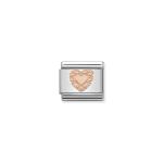Composable Classic Link Rose Gold Heart Cut
