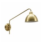 Crosby Brass Metal Wall Light