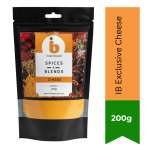Ib Cheese Sprinkle Savoury Cheesy Powder Cheese Namkeen Powder 200G - Rich Creamy Topping For Macaroni Pasta Loaded Chips Baked