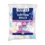 Cotton Balls Assorted Colours 50G