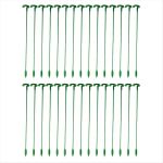 Plant Support Piles And Single Plant Stem Flower Support Poles
