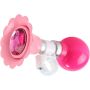 Kids Bike Horn Flower Shaped Squeeze Bike Bell Elegant Horns - Pink