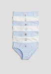 7-PACK Cotton Briefs - Light Blue & Frozen