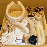 31 Pcs Cute Bow Hair Accessories Set For Women - Plastic Oblong Claw Clips Side Clips Hair Rings Hoop Set With Color Matching Pr
