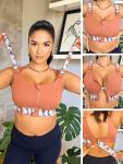 High Impact Bra - Luxe Series - Tiger - Large