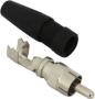 Securnix Rca Male Solderless Connector With Boot 10PKT