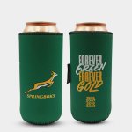 Springboks Forever Green Man Can Cooler 500ML Green