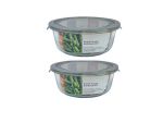 Borosilicate Food Container 1300ML - Set Of 2