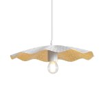 Caldera Wave Pendant Light - Matt White